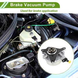 HOPESPANNER Brake Vacuum Pump No.55270032/55236785 Engine Vacuum Pump for Dodge Dart 2013-2016 Aluminum Alloy Silver Tone 1 Pc