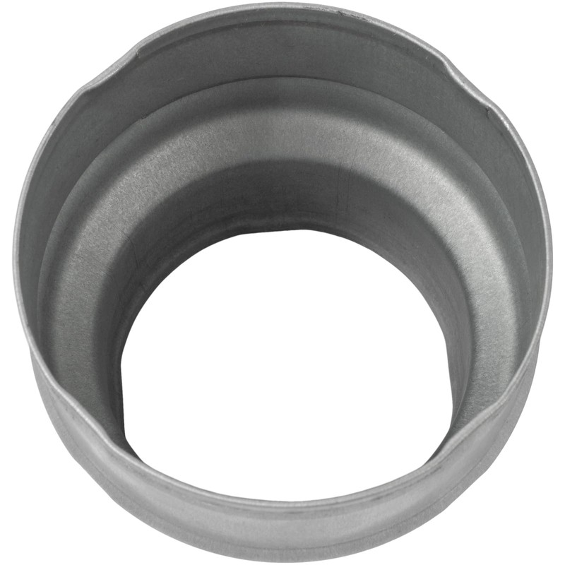 4" to 3" Inch Galvanized Steel Round Duct Reducer -
