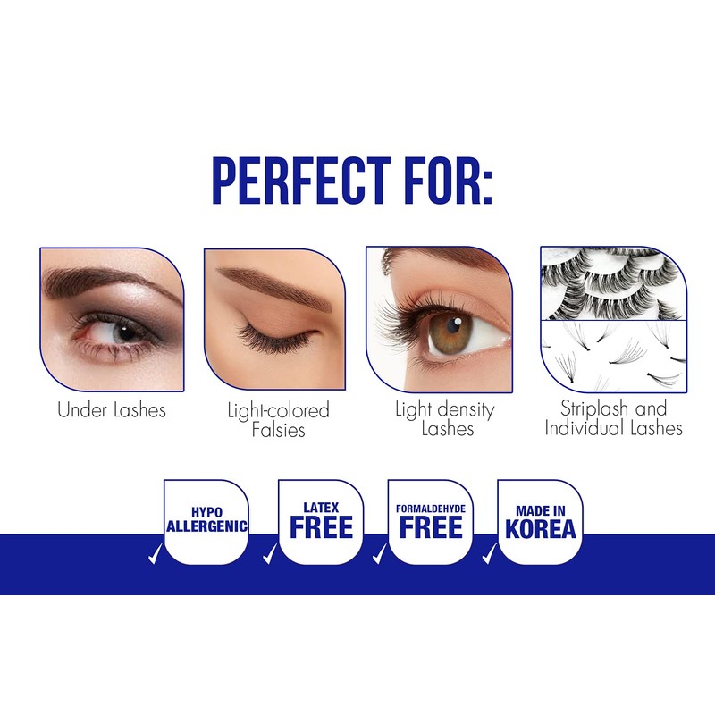 DUO DUO Quick-Set Strip Lash Adhesive C Clear, Waterproof, Long-Lasting