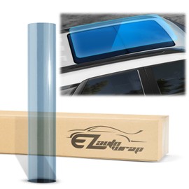 EZAUTO WRAP 4"x8" (10cmx20cm) Sample PPF Paint Protection Film Glass Sunroof Clear Bra VLT 70% UV 99% Reduction Film Block Windshield