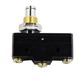 Manioiity Micro Switch BE-2RQ1-A4 Car Lift Power Unit Switch Snap Action Plunger 25A SPDT Microswitch Overtravel Plunger Up Button Raise Microswitch Compatible with Benwil Rotary Honeywell BE-2RQ1-A4