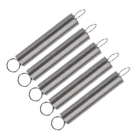 METALLIXITY Extension Spring (0.6x8x60mm/0.03"x0.32"x2.37") 5Pcs, Stainless Steel Tension Spring Wire - for Home Repair Construction Machinery