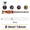 Speed Tiger JPF 2-Blade End Mill, Blade Diameter 0.4 inches