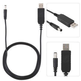 5.5MM x 2.1MM USB Power line, Black Boost line of Low Power Devices, for 5V to 12V