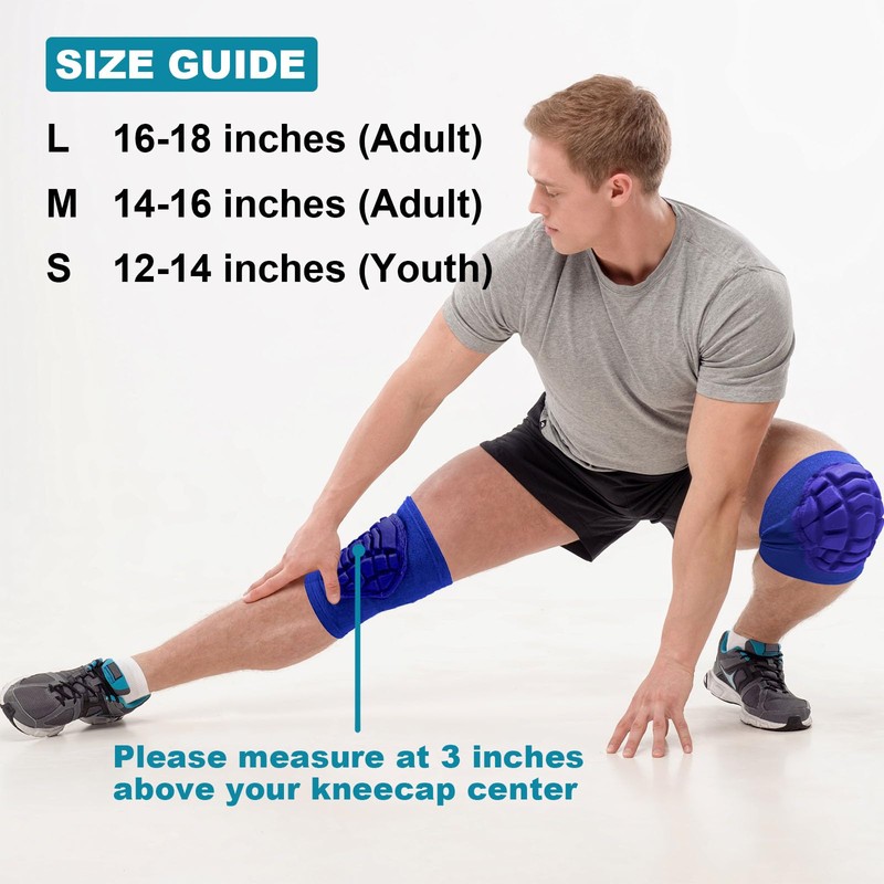 Flexible Knee Pads for Biking Fencing Boxing Men, Collision Avoidance