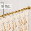 Yampos L Shaped Corner Shower Curtain Rod, 39" - 69"