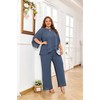Hanna Nikole Women Plus Size Trouser Suit Women Festive Elegant