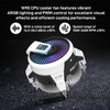 ALSEYE W90 CPU Cooler, Temperature Displayed CPU Cooler for Small