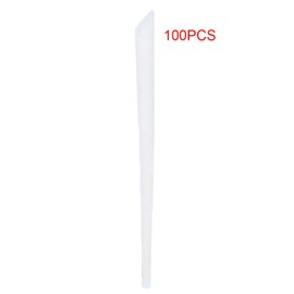 100pcs Horn Ear Candle Massage Relax SPA Ear Wax Candle Aromatherapy Ear Wax Cleaning Tool (White )