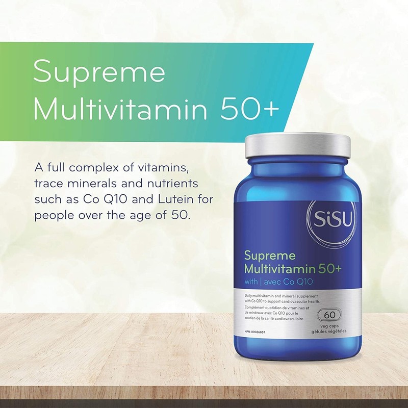 SISU Supreme Multivitamin 50+ 60 VC