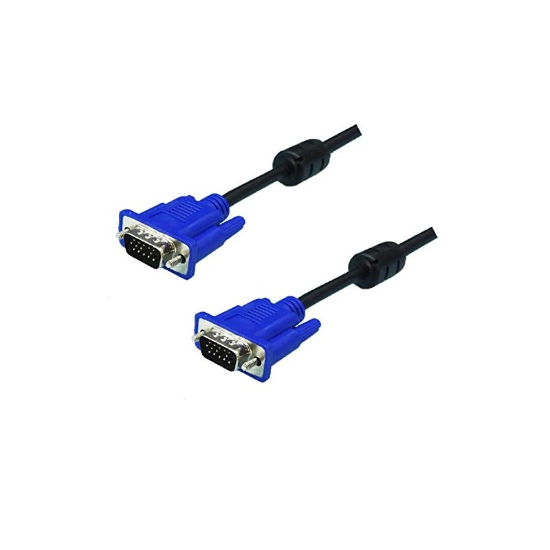 3A Company PCC-VGAC05 VGA Cable, 0.5 m D-sub 15 Pin