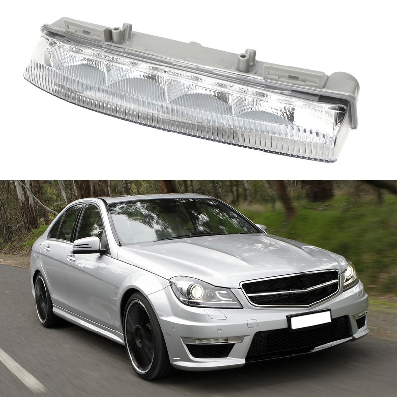 LED Fog Daytime Running Light A2049068900 Replacement for Benz C‑Class