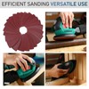 Mobestech 100Pcs Triangle Sanding Pads Sand Paper Sander Tools Sanding