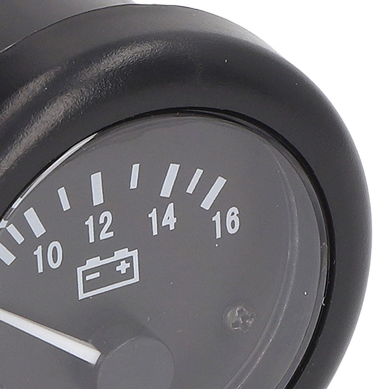 2in Diesel Engine Voltage Meter Automobile Generator Voltmeter Gauge 8‑16V