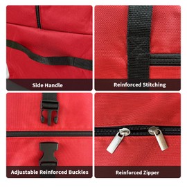 Christmas Tree Storage Bag Extra Large Waterproof Heavy Duty Storage Containers, Fits Up to Tall 7.5 ft Xmas Artificial Tree, 600D Oxford Xmas Holiday Tree Bag with Reinforced Handles Dual Zipper