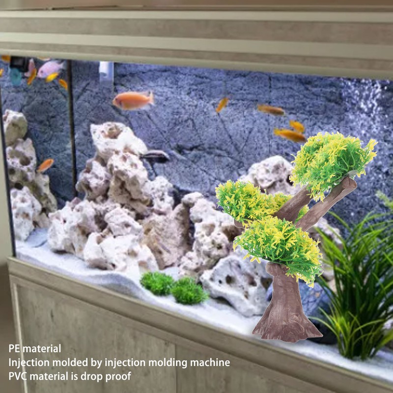 Artificial Fish Tank Plants Soft Safe Fade Resistant Aquarium Plants
