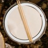 Veemoon Drum Rings, Drum Dampening Rings 4pcs Simple Practical Snare