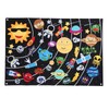 45pcs Outer Space Felt Story Board 3.5in Storytelling Educational DIY