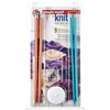 Boye Yarn Knitting for Beginners Kit, 9 Patterns