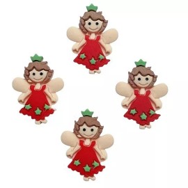 Shelly's Buttons and More Christmas Angel Embellishments  Crafting Scrap Sew  Shelly's Buttons & More