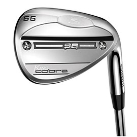 Cobra Golf 2021 King Snake Bite Wedge (Men's, Left Hand, Wedge Flex, Versatile Grind, 52.0 Degree), Chrome