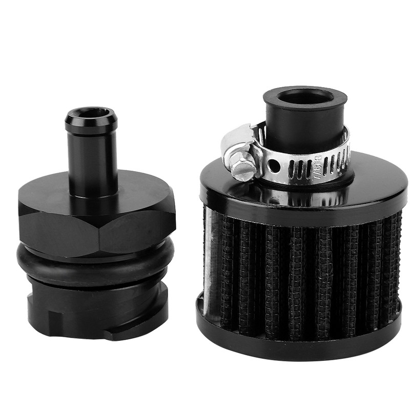 Aluminum Alloy Valve Cover Oil Cap with Breather Fit for