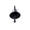 NACH JS-90-091 Classic Fine Cast Iron Rustic Hanging Doorbell, 8.5