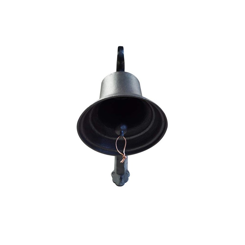 NACH JS-90-091 Classic Fine Cast Iron Rustic Hanging Doorbell, 8.5