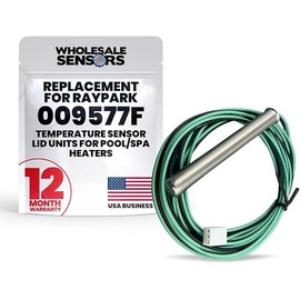 Raypak 009577F Replacement - Spa & Pool Heater Sensor - Made in The USA - 12-Month Warranty