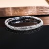 Ankle Bracelets for Women Silver Anklets for Women Waterproof Rhinestone