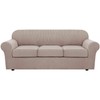 H.VERSAILTEX 4 Piece Stretch Sofa Covers for 3 Cushion Couch