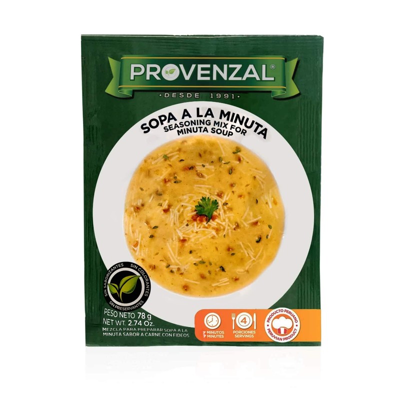 Provenzal Sopa a la Minuta Peruana 2.74oz | Peruvian Seasoning