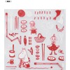 Indigo MOOMIN MP675 Moomin Wrapping, OPP Bag, Zipper Bag, SS