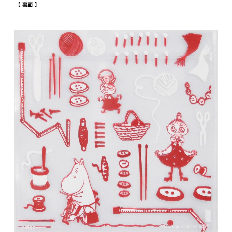 Indigo MOOMIN MP675 Moomin Wrapping, OPP Bag, Zipper Bag, SS