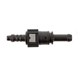 LST Quick coupling with counterpart set, fuel line, straight, smooth, 7.89 x 8 mm