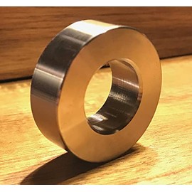 (1 pc) EXTSW 5/8” ID x 1 3/8” (1.365") OD x 1/2” Thick 316 Stainless Spacer A4