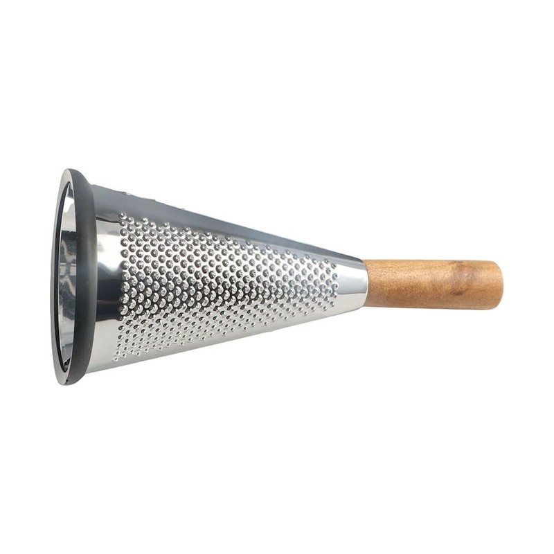 Stainless Steel Cheese Grater - Cone 3 Sided | Three