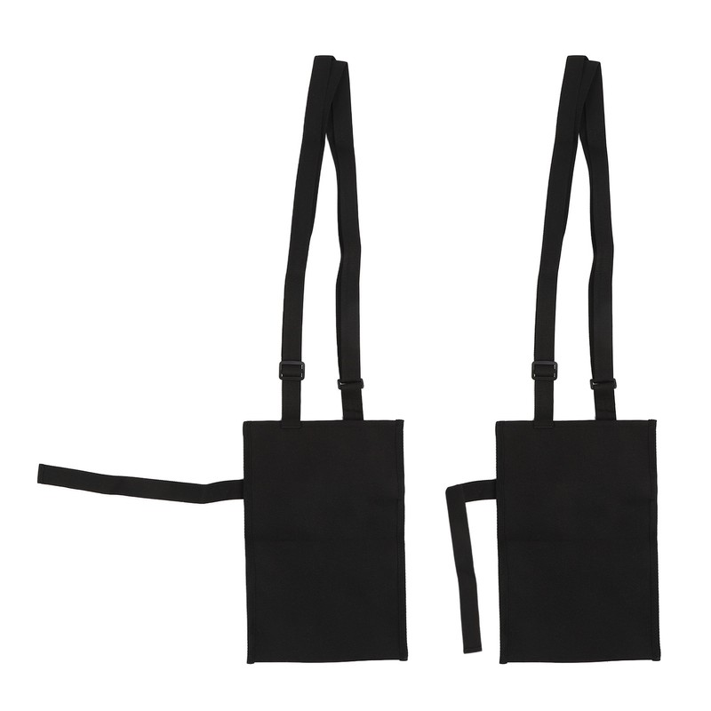 2pcs 1500ml Urine Bag Holder Large Capacity Mesh Fabric Drainage