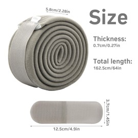 Rundago Grey Arm Sling Shoulder Lightweight Comfortable Arm Strap Adjustable Arm Shoulder Sling Shoulder Immobilizer Sling for Broken Wrist, Elbow, Arm, Dislocated Shoulder