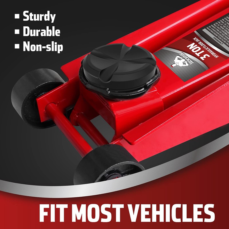 JACK BOSS Jack Pad Universal Large Floor Jack Rubber Pads