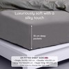 Dark Grey Super King Size Sheets | Bamboo Bed Sheets