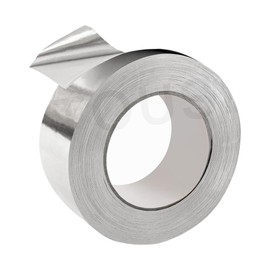 TOUSEN Professional Aluminum Foil Tape 2‘’ × 65FT Flame-Resistant, Waterproof Adhesive for Pipes, HVAC & Job Sites