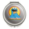 Sesame Street Colorful Cookie Monster Compact Travel Purse Handbag Makeup