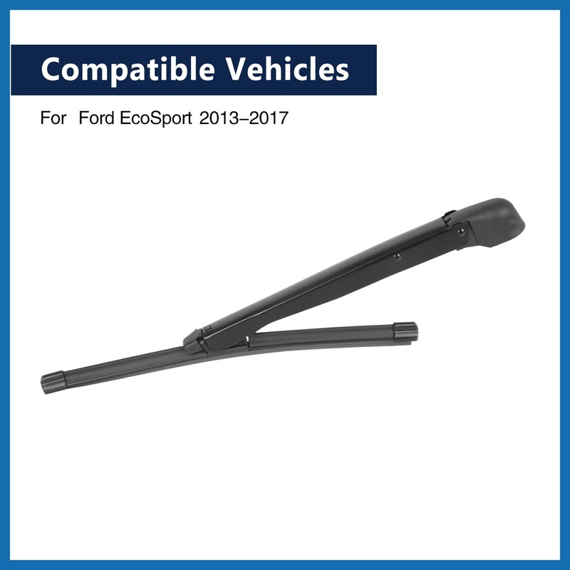 A ABSOPRO Car Rear Windshield Wiper Blade Arm Set for