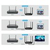 STEREN Repetidor/router Wi-Fi, 2,4 GHz y 5 GHz (B/G/N/A/AC), hasta