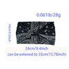 4 Pack Boho Headbands Stretch Paisley Print Bandana Headband Criss