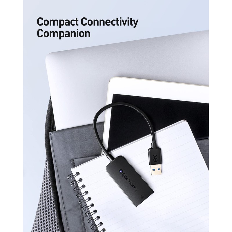 Cable Matters Plug & Play USB to Ethernet Adapter with