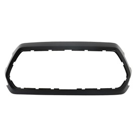 Silscvtt Front Upper Grille Outer Frame Surround Glossy Black Replacement for Ta-co-ma 2016-2022
