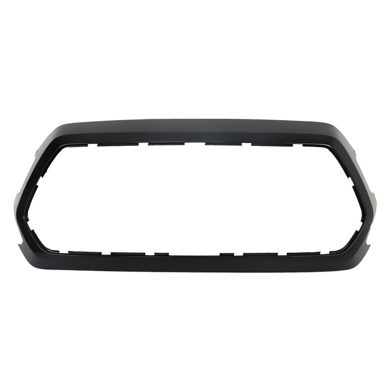 Silscvtt Front Upper Grille Outer Frame Surround Glossy Black Replacement