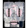 Soft Gel Nail Tips Medium Stiletto, 120PCS Pre Buff Full